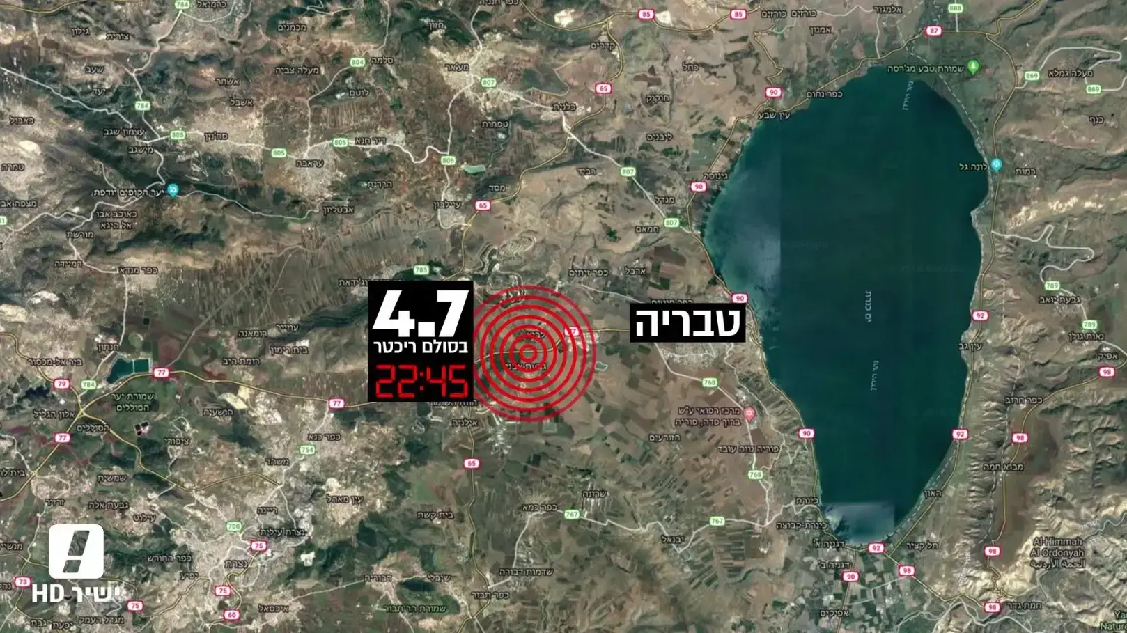 יואב איתיאל על רעידות האדמה וראיון עם ד"ר לאה אמית מנהלת המכון הגיאולוגי מתוך המהדורה המרכזית 5.7.18