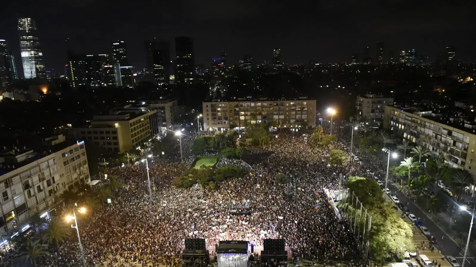 מחאת קהילות הלהט"ב בכיכר רבין 22 ביולי 2018