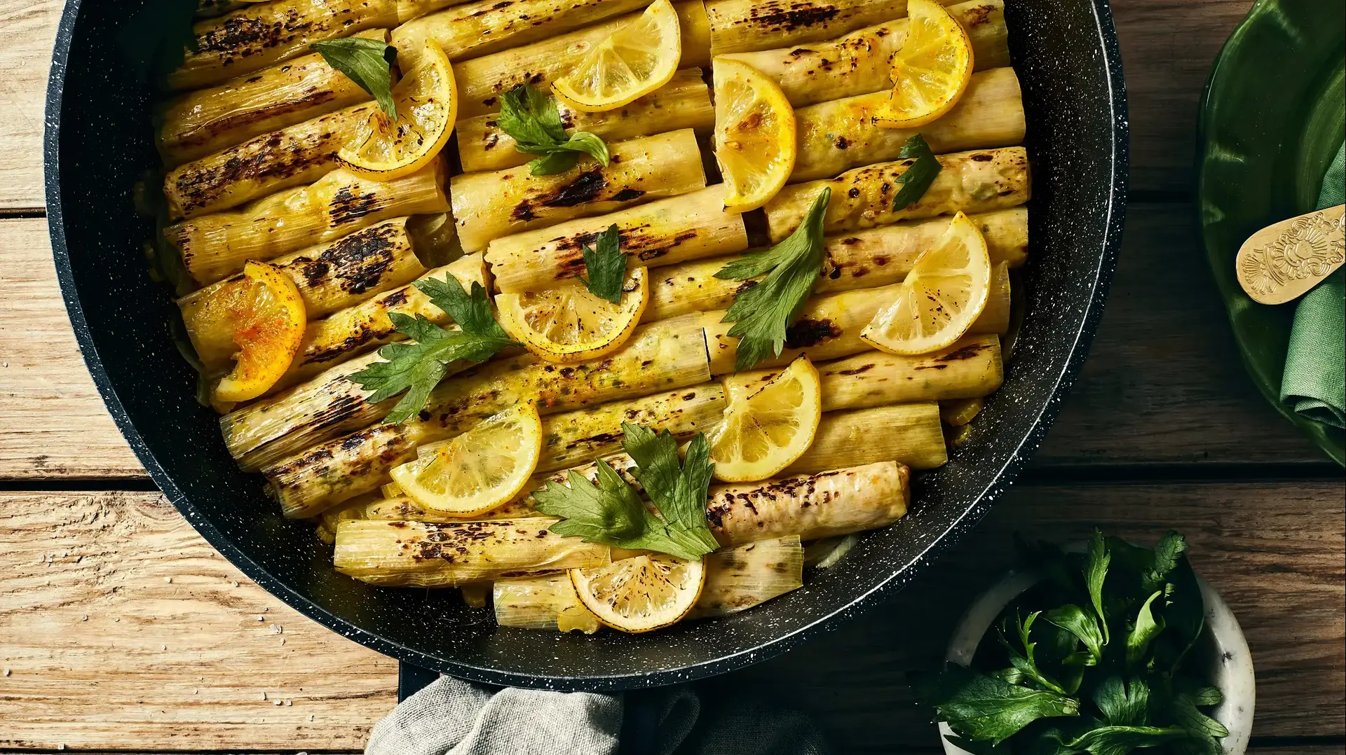 קנלוני כרישה במילוי עוף של יוסי שטרית