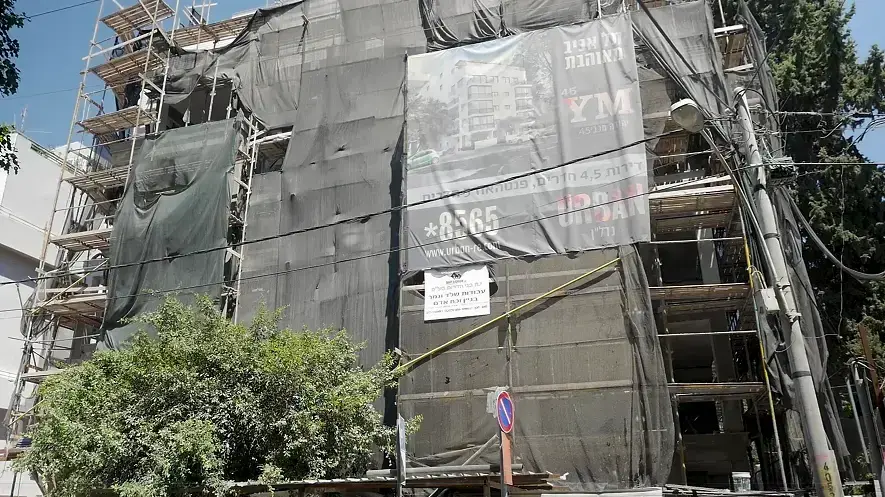 פרויקט תמ"א 38 של אורבן נדל"ן ברחוב יהודה המכבי, תל אביב