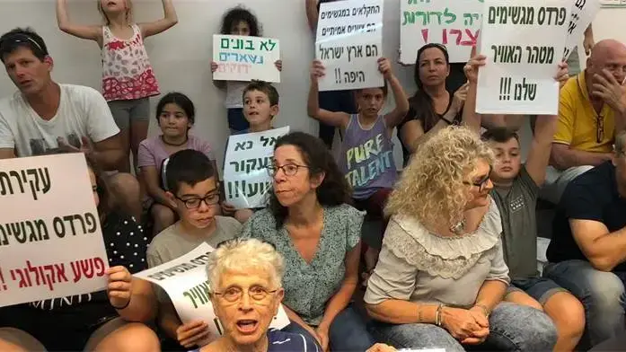 מתנגדי הסכם-הגג במגשימים - הסכם-הגג שמתגבש ביהוד מונוסון