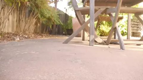 אייפון Xs נופל מגובה של שלושה מטרים