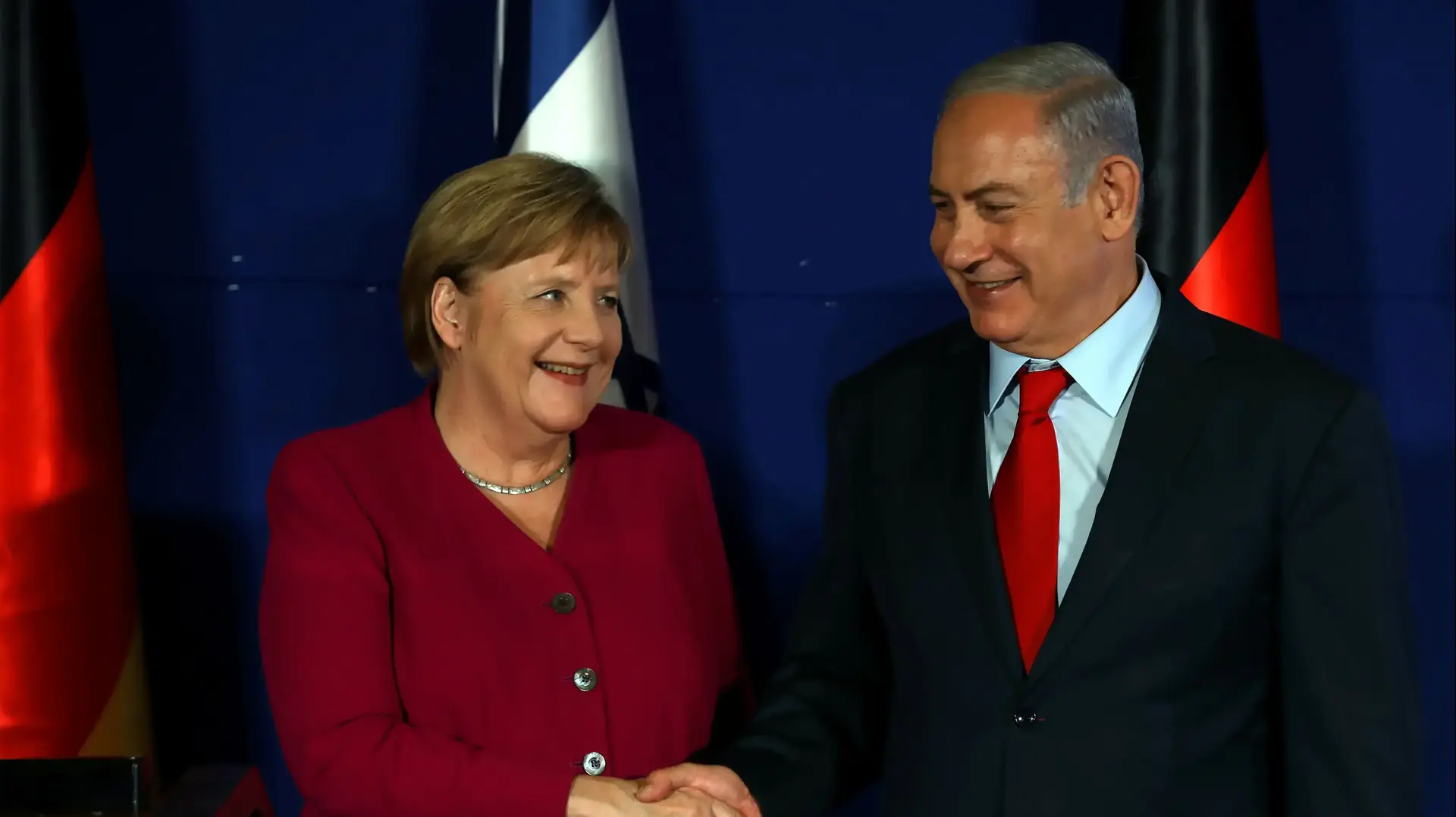 מסע"ת של ראש הממשלה וקנצלרית גרמניה במלון המלך דוד 4 באוקטובר 2018