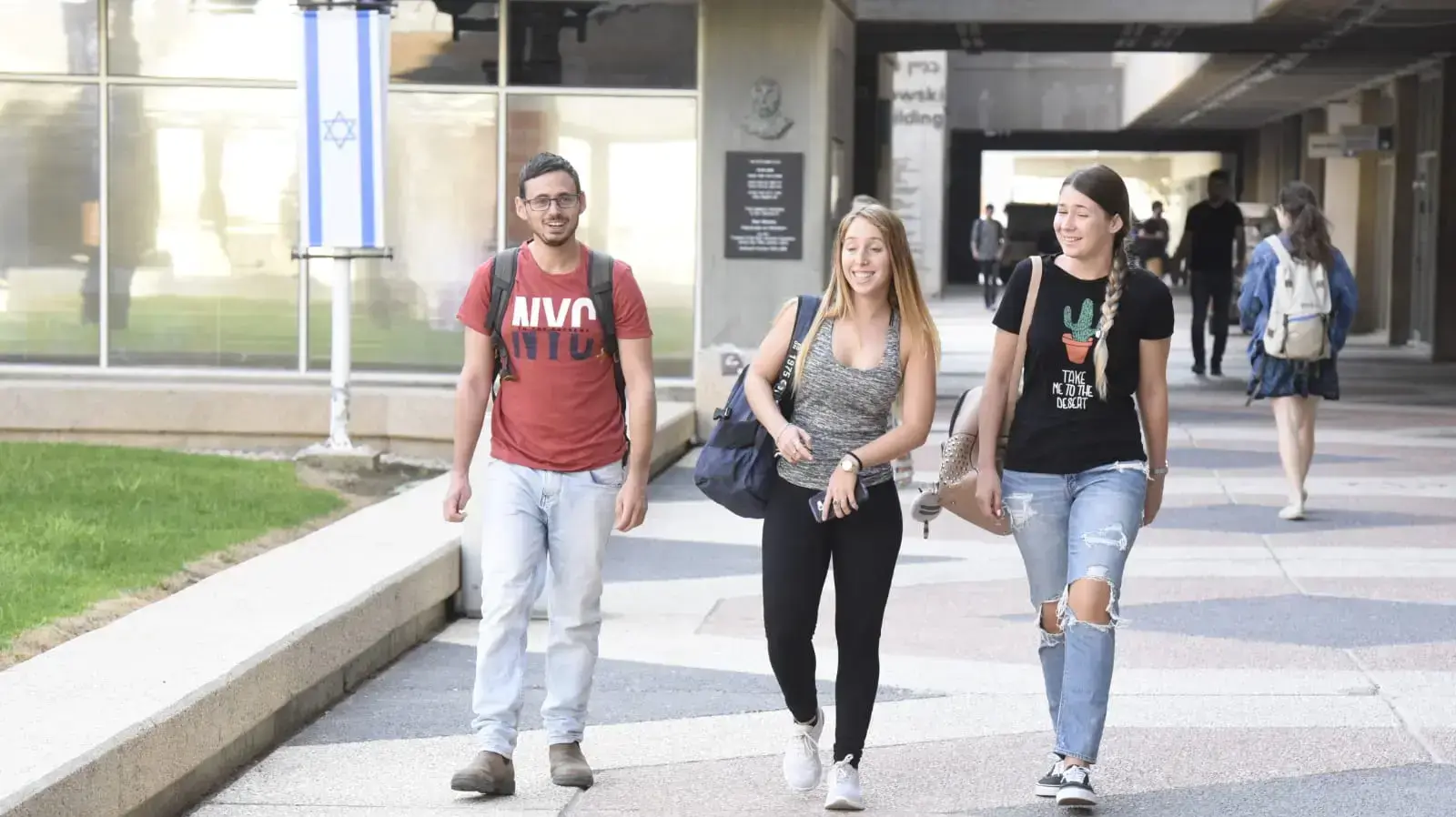היום הראשון ללימודים אוניברסיטת  בן גוריות באר שבע, אוקטובר 2018