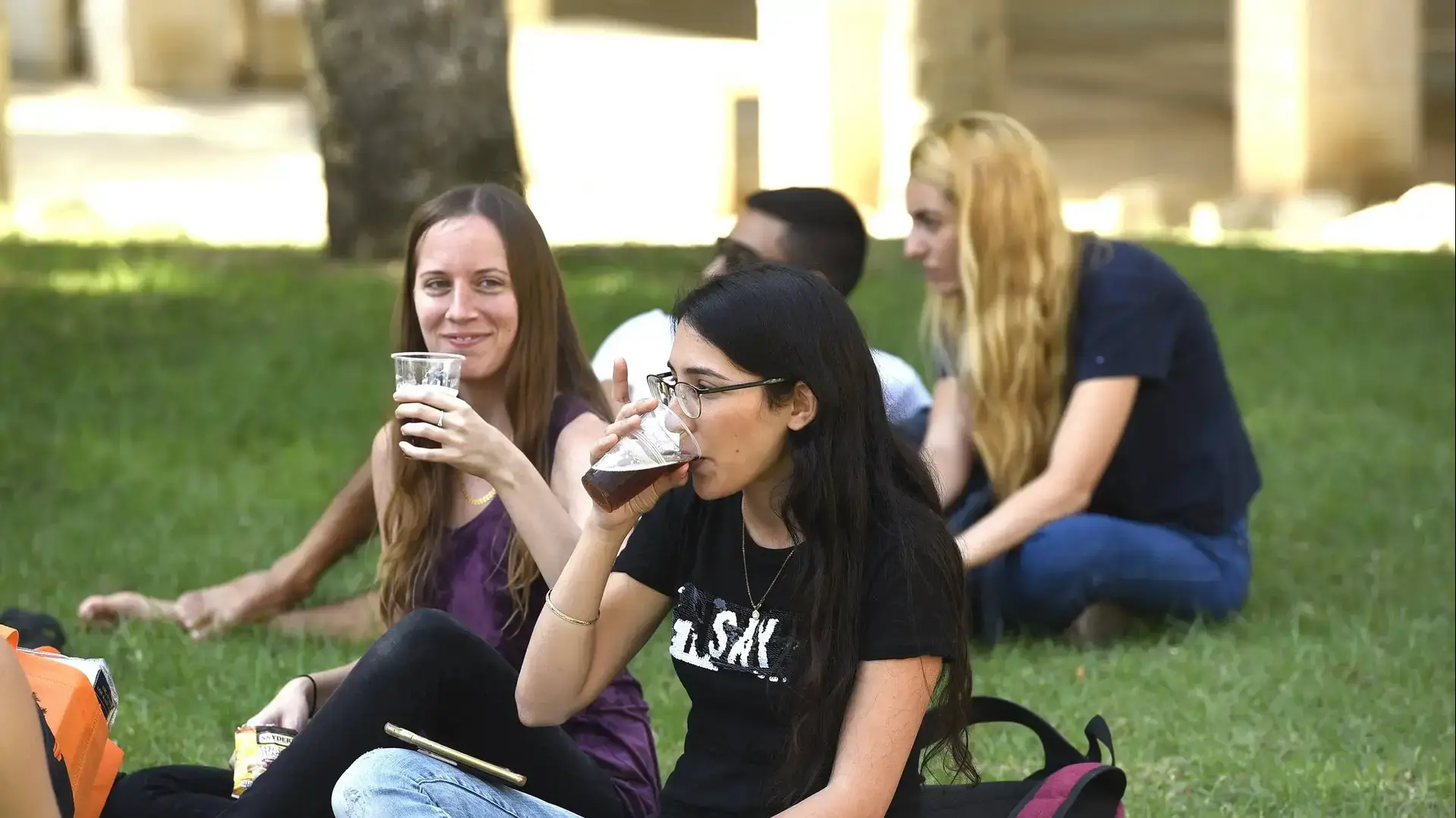 היום הראשון ללימודים באוניברסיטת בן גוריון, באר שבע, אוקטובר 2018