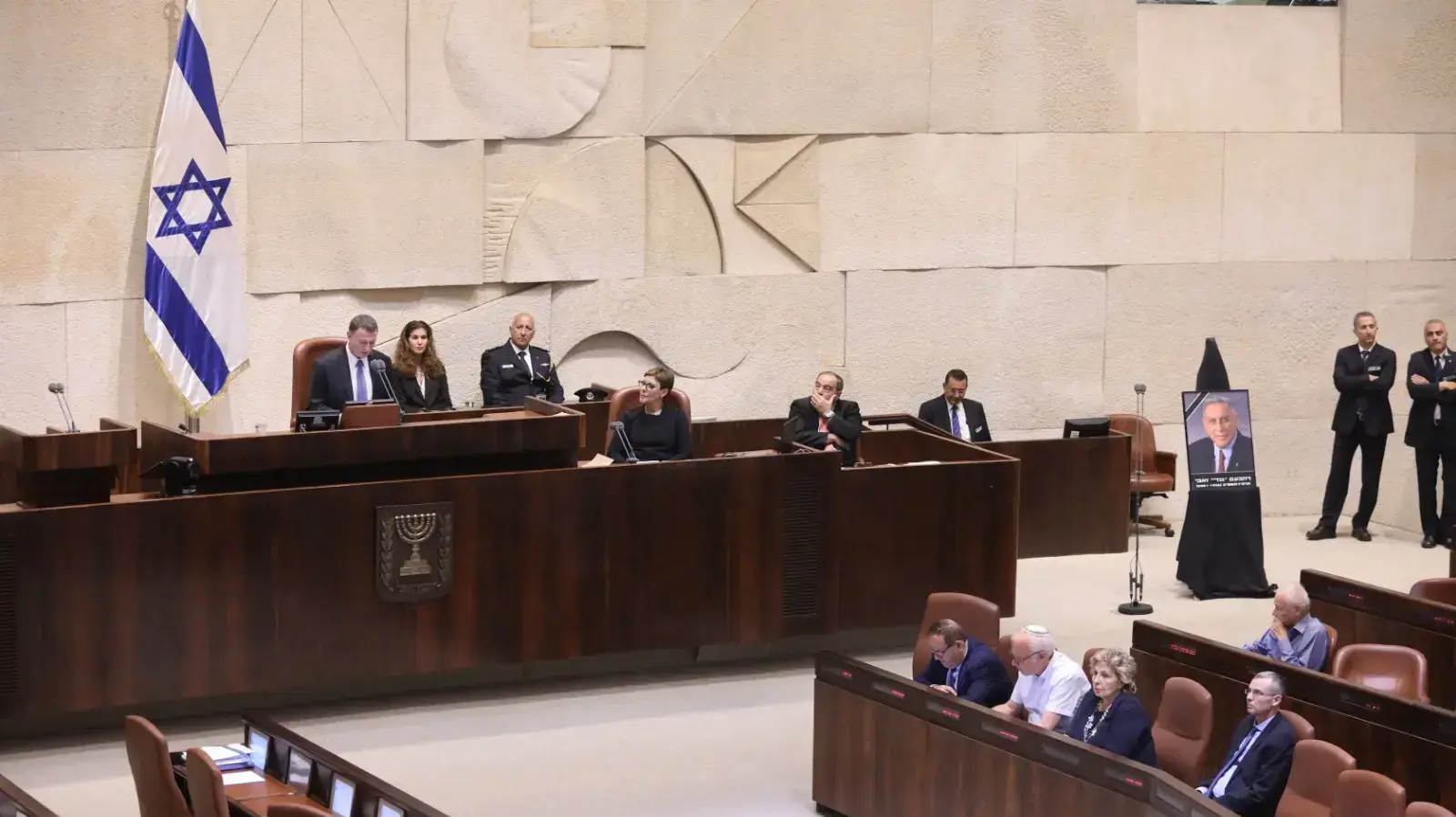 ישיבה מיוחדת של הכנסת לזכרו של רחבעם זאבי (גנדי) בכנסת ישראל, ירושלים ישיבה מיוחדת של הכנסת לזכרו של רחבעם זאבי (גנדי) בכנסת ישראל, ירושלים