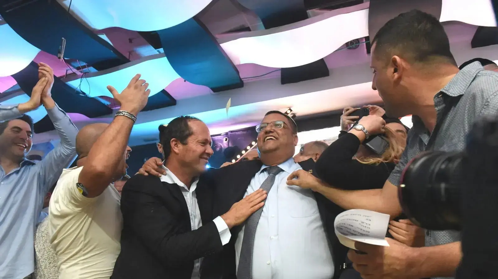 משה ליאון בנאום ניצחון 14 בנובמבר 2018