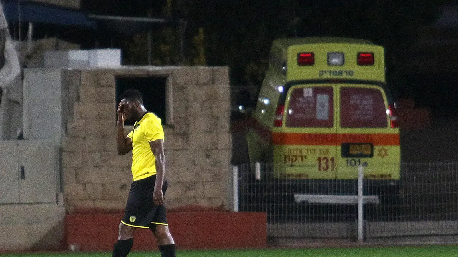 ארון אולנארה שחקן בית"ר ירושלים מורחק
