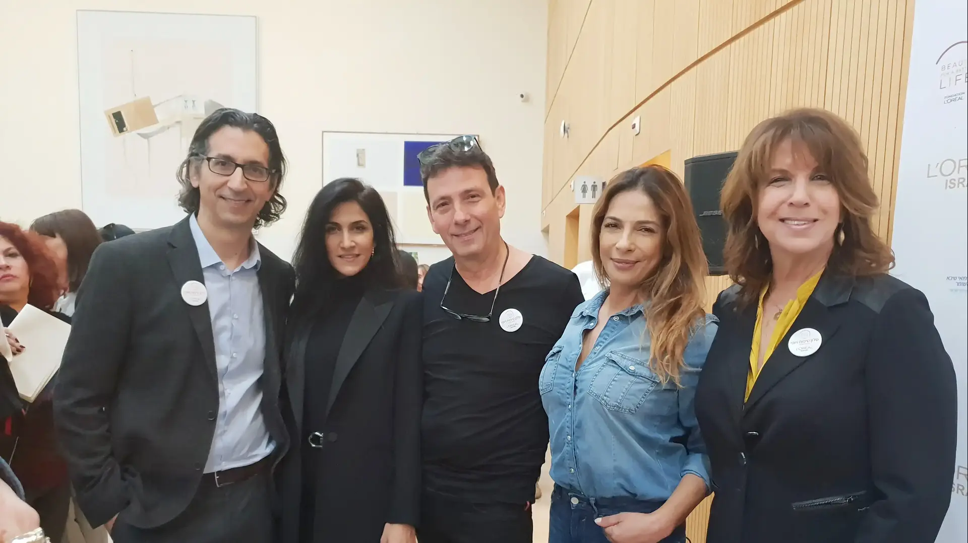 דורית וידבסקי, שרון חזיז, אילן מרגלית, מגי אזרזר, אלי שגיב