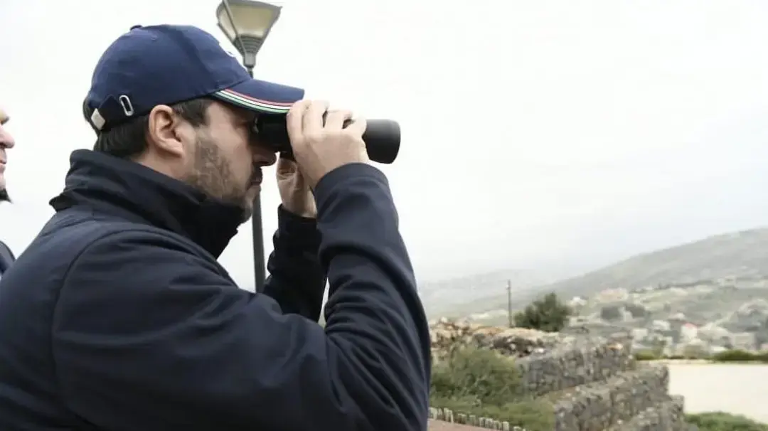 שר הפנים של איטליה סלביני בסיור בגבול עם לבנון, 11 בדצמבר 2018 שר הפנים של איטליה סלביני בסיור בגבול עם לבנון, 11 בדצמבר 2018