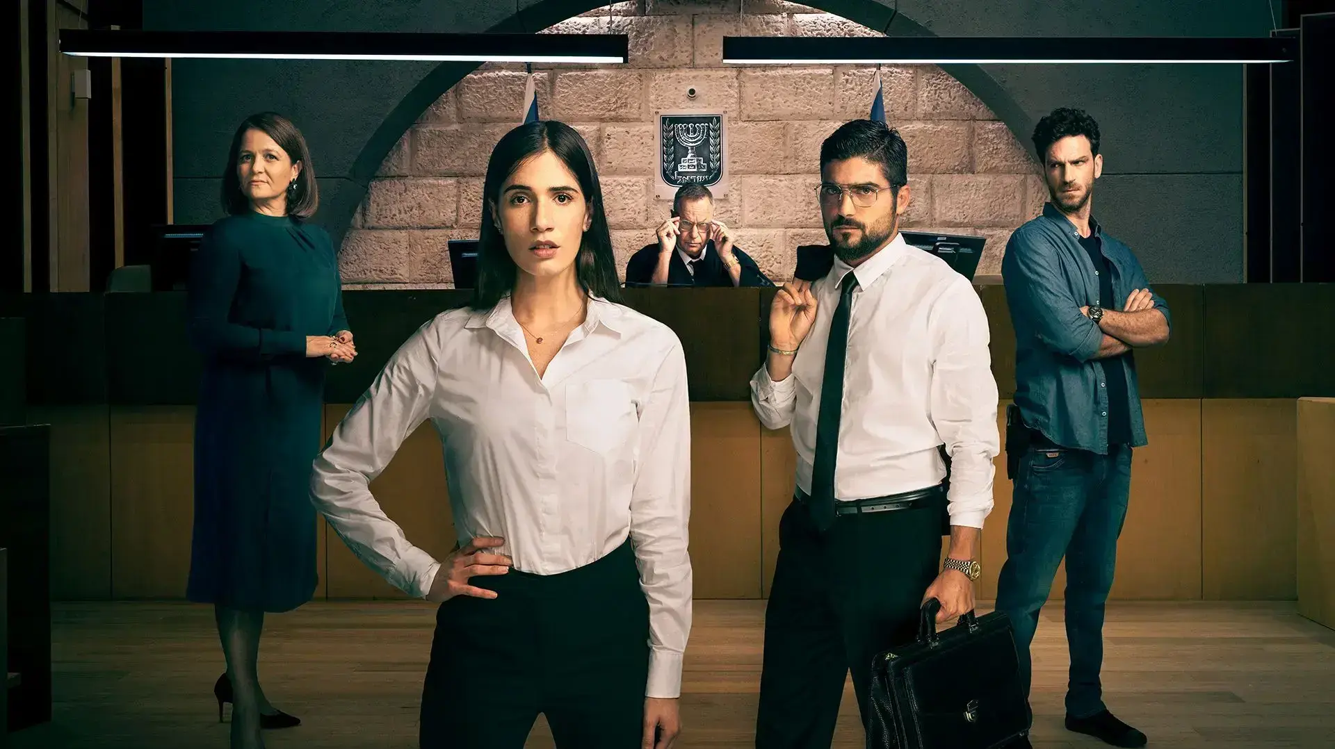 הסדרה פמת"א, חן אמסלם, אלון חמאווי, אושרי כהן, שלמה בראבא, שרה פון שווארצה