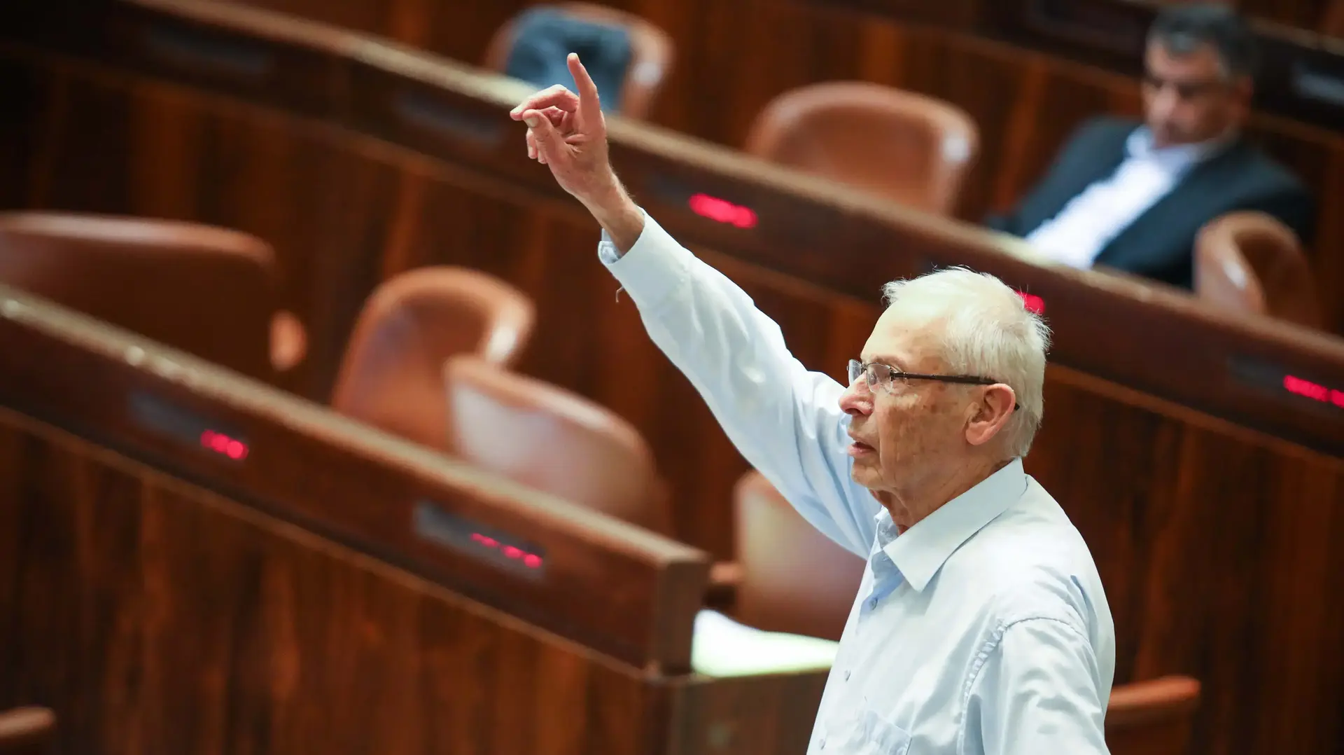 בני בגין מותח ביקורת על הממשלה בישיבת סיעת הליכוד, 17 בדצמבר 2018