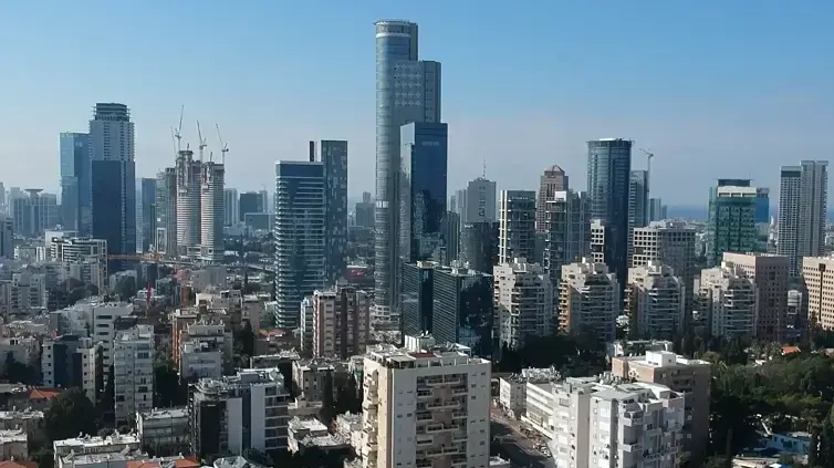 מגדלים באזור הבורסה, רמת גן