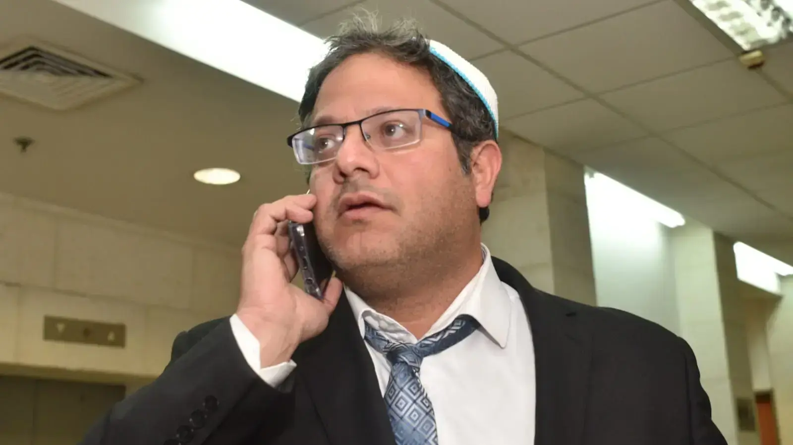 עו"ד איתמר בן גביר, המייצג את אחד החשודים במעורבות בפיגוע שבו נהרגה עאישה א-ראבי, 6 בינואר 2019