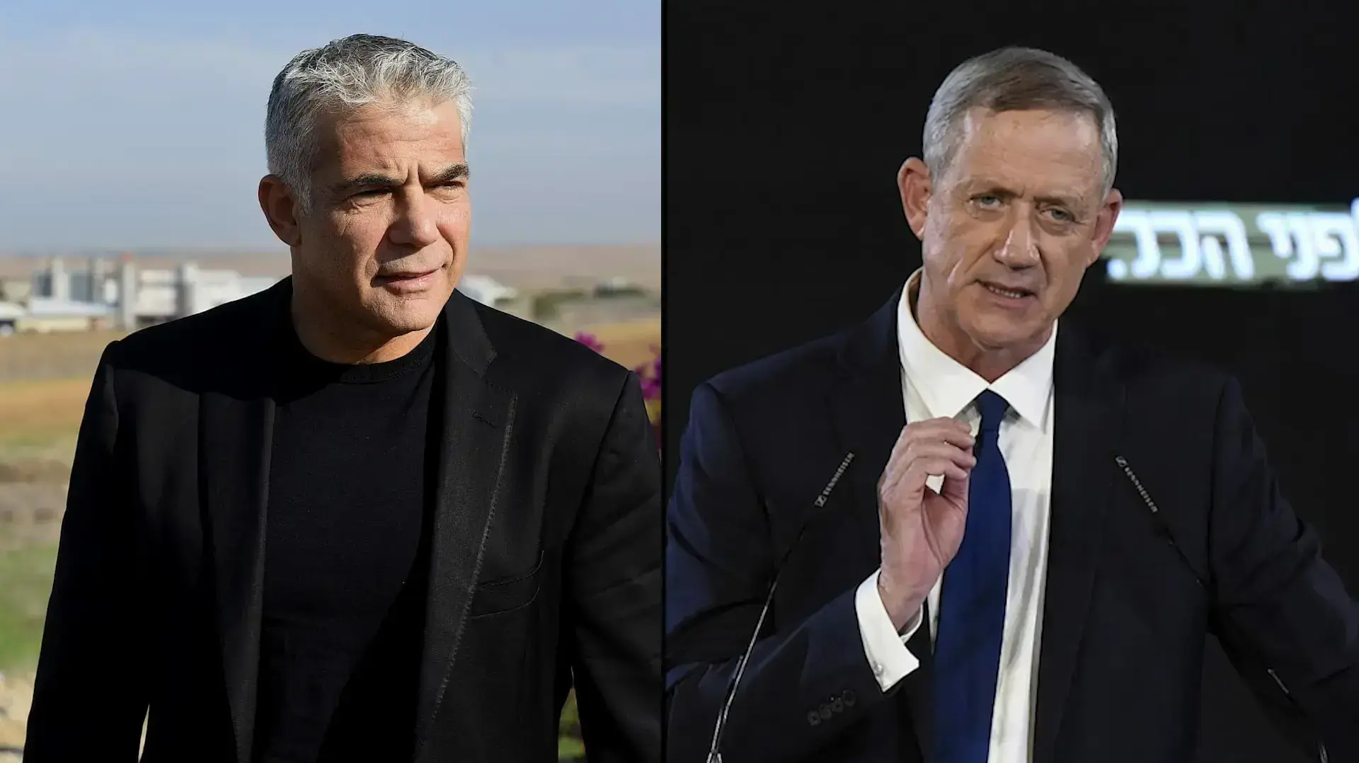 מפוצלת בני גנץ יאיר לפיד בחירות 2019, 2 פברואר 2019