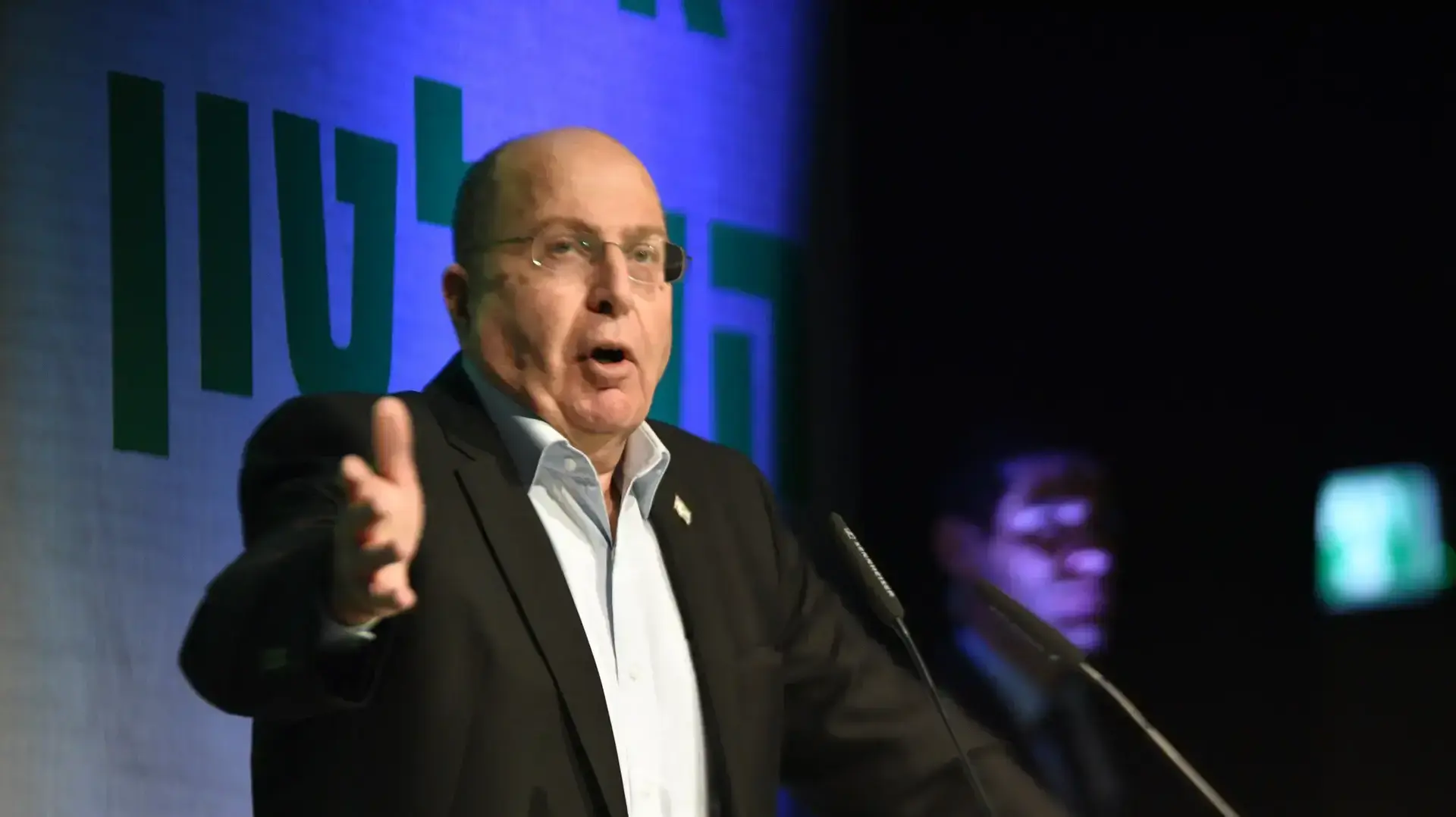משה בוגי יעלון בכנס התנועה לאיכות השלטון במודיעין, 4 בפברואר 2019
