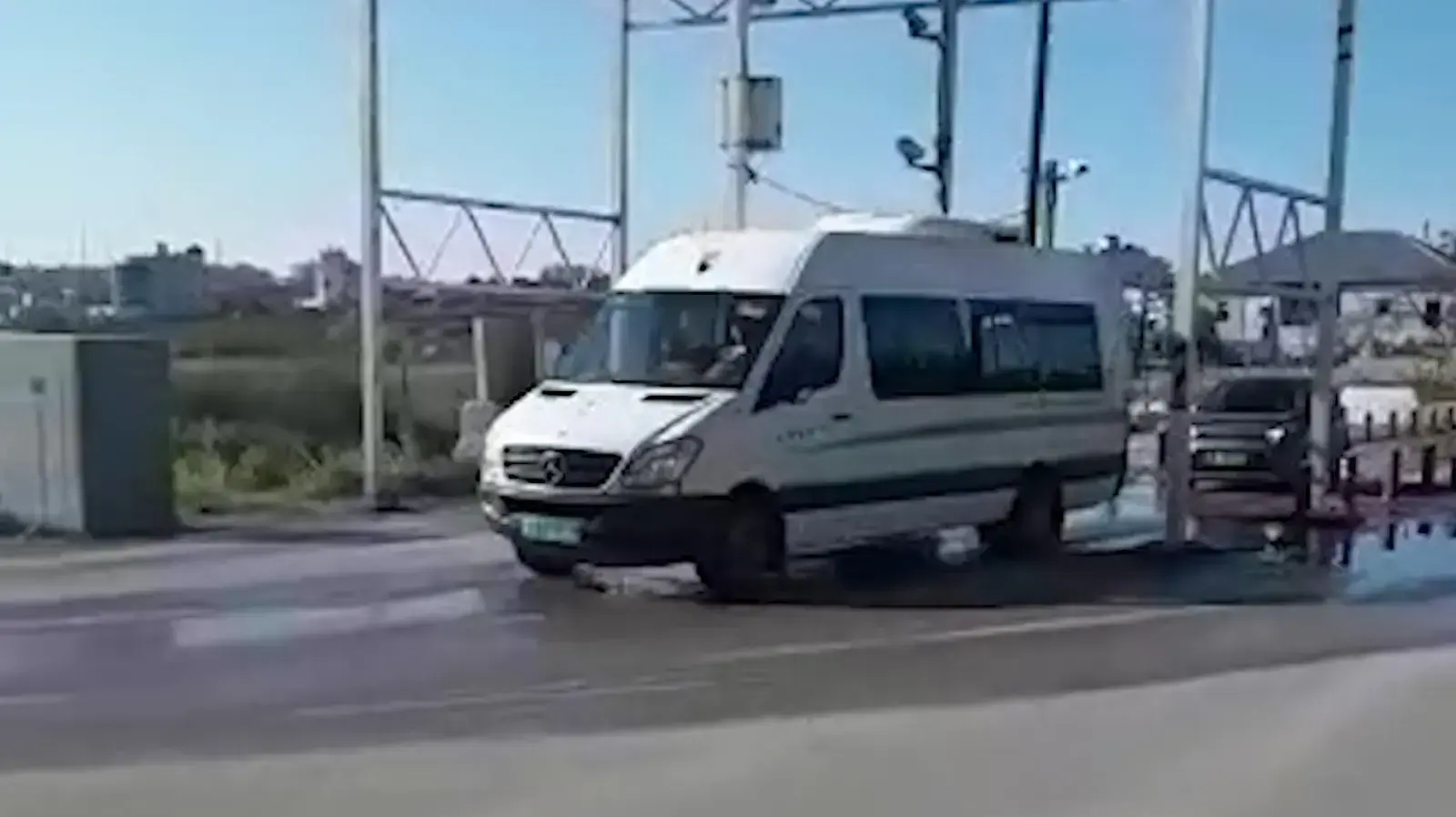 תיעוד כלי רכב פלסטינים עוברים במחסום פוקוס ללא בידוק - 22 בפברואר 2019