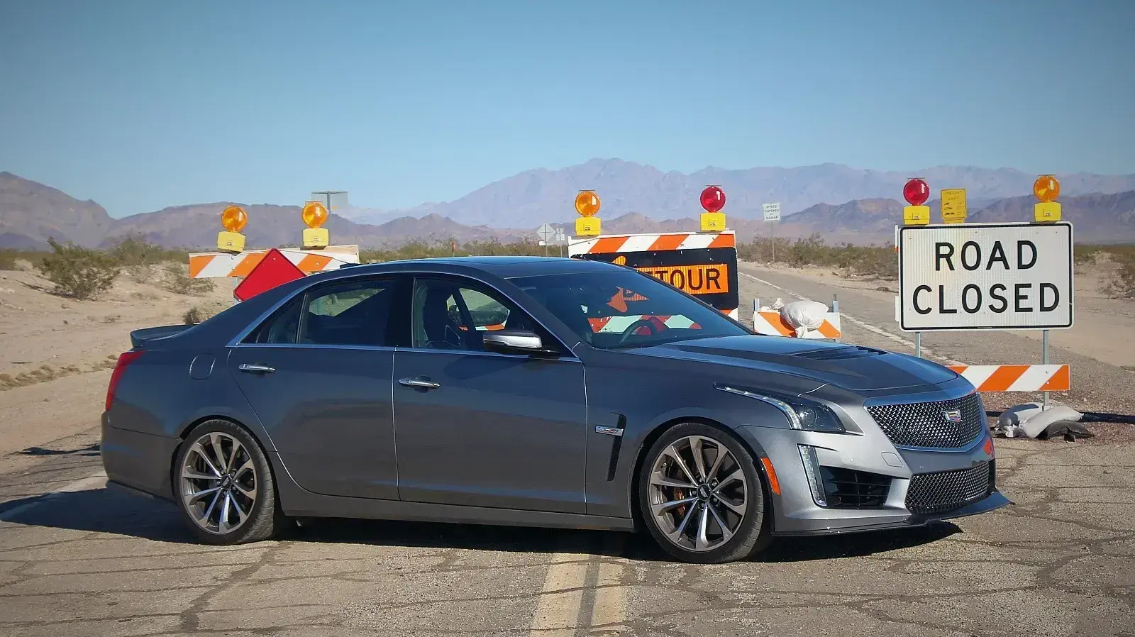מבחן דרך: קאדילק CTS-V