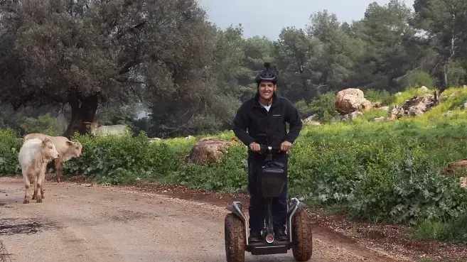 אייל כהן עשה את שביל ישראל בסגווי