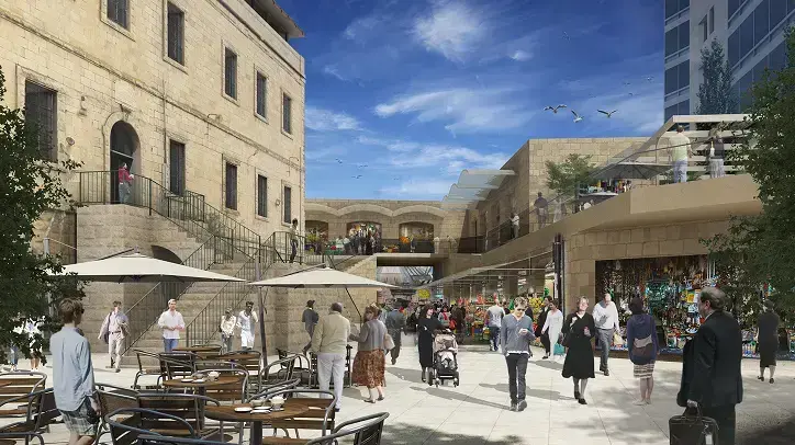 הדמייה מלון בית אליאנס בירושלים