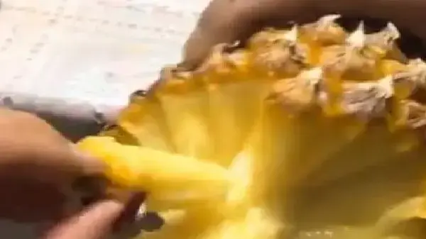 שיטה לאכילת אננס