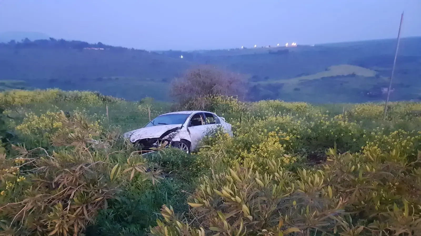 תאונה קטלנית בכביש 77 ביציאה מטבריה - 12 למרץ 2019
