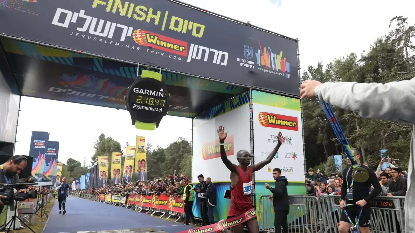 הרץ הקנייתי רונאלד קימלי קורגט, זוכה מרתון ירושלים