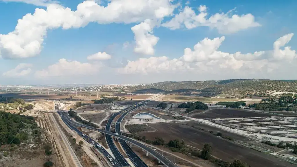 טקס פתיחת מקטע ׳תל קשיש-סומך׳, בכביש 6