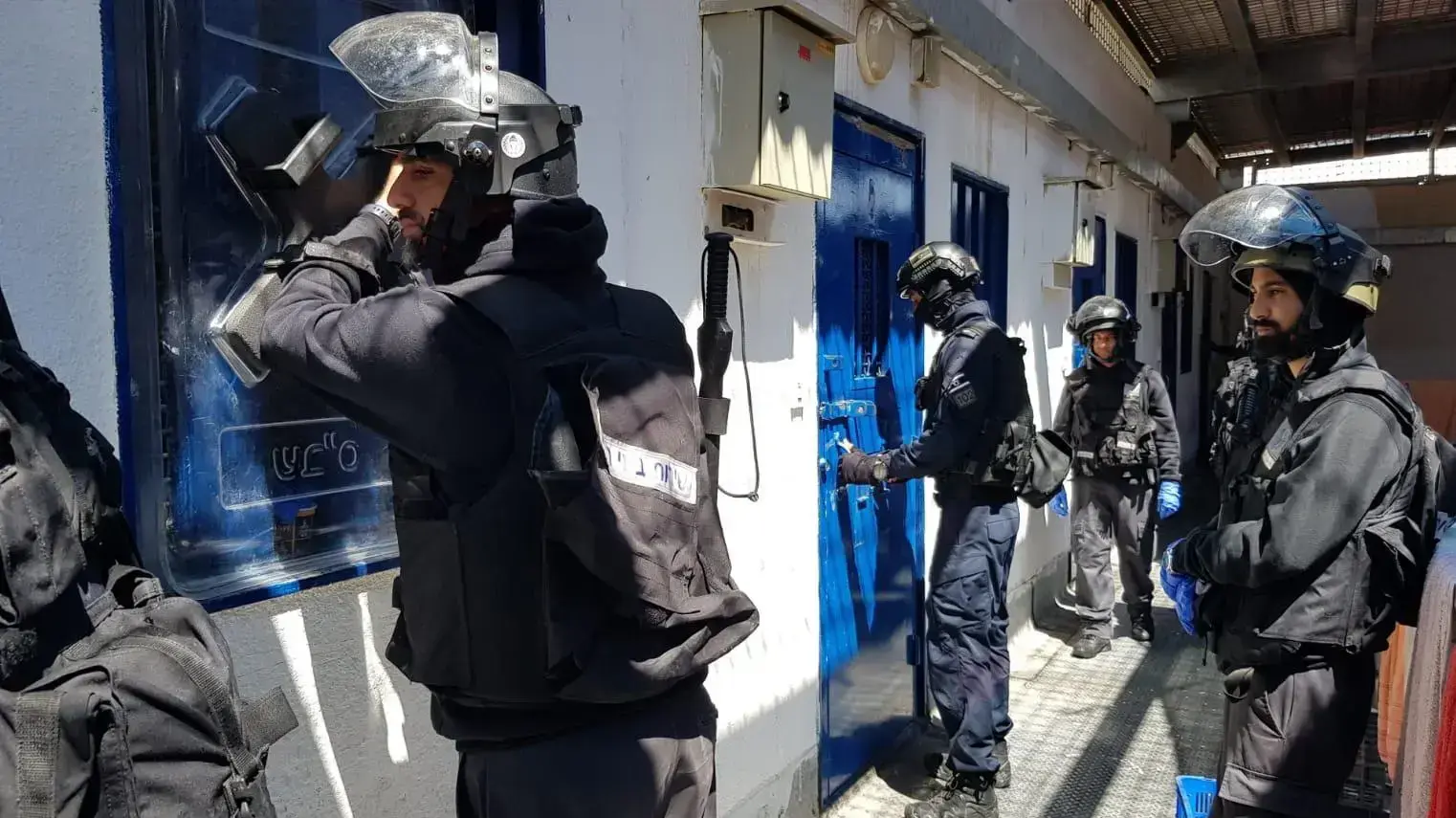 פעילות ביטחונית של שב"ס בבית הכלא קציעות, 25 במרץ 2019