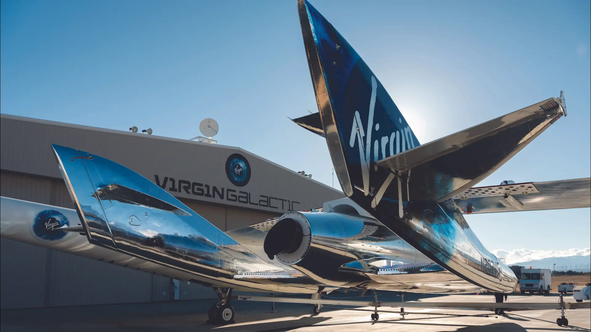SpaceShipTwo VSS Unity וירג'ין גלקטיק חללית