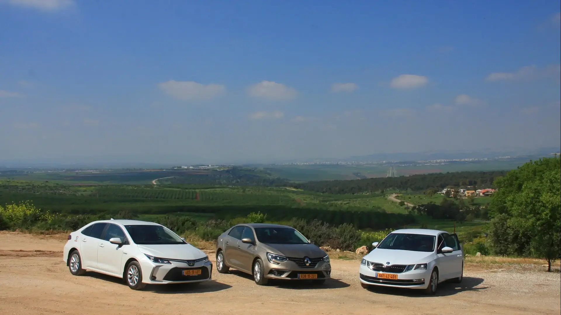 השוואתי: טויוטה קורולה, סקודה אוקטביה ורנו גרנד קופה