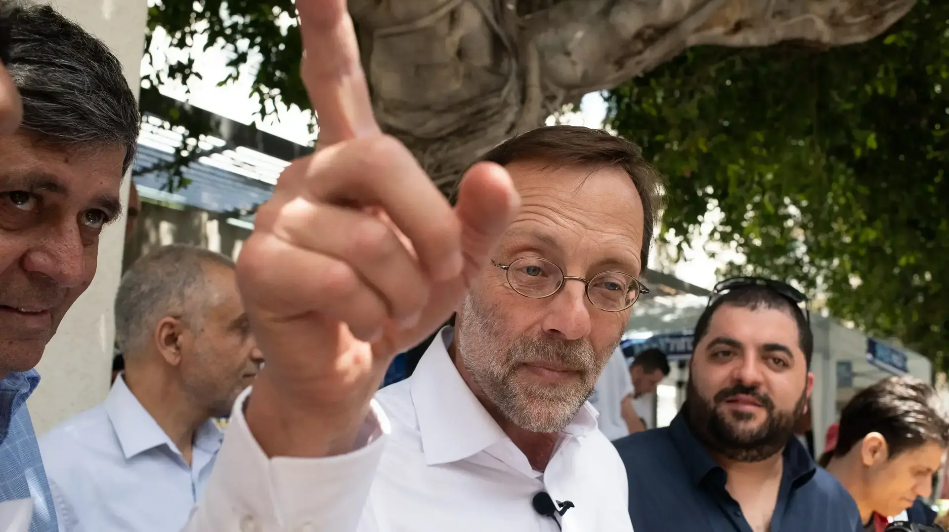 יו"ר מפלגת זהות משה פייגלין, 9 באפריל 2019