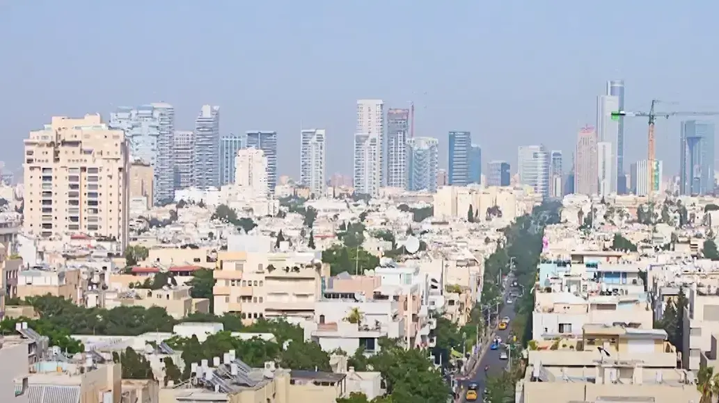 קו הרקיע של תל אביב ורמת גן