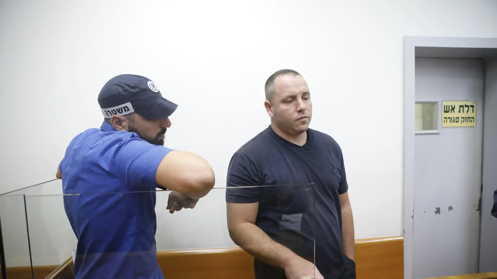 אחד מרוצחי דרק רוט ארבל אלוני, בבית משפט השלום בראשון לציון 21 במאי 2019