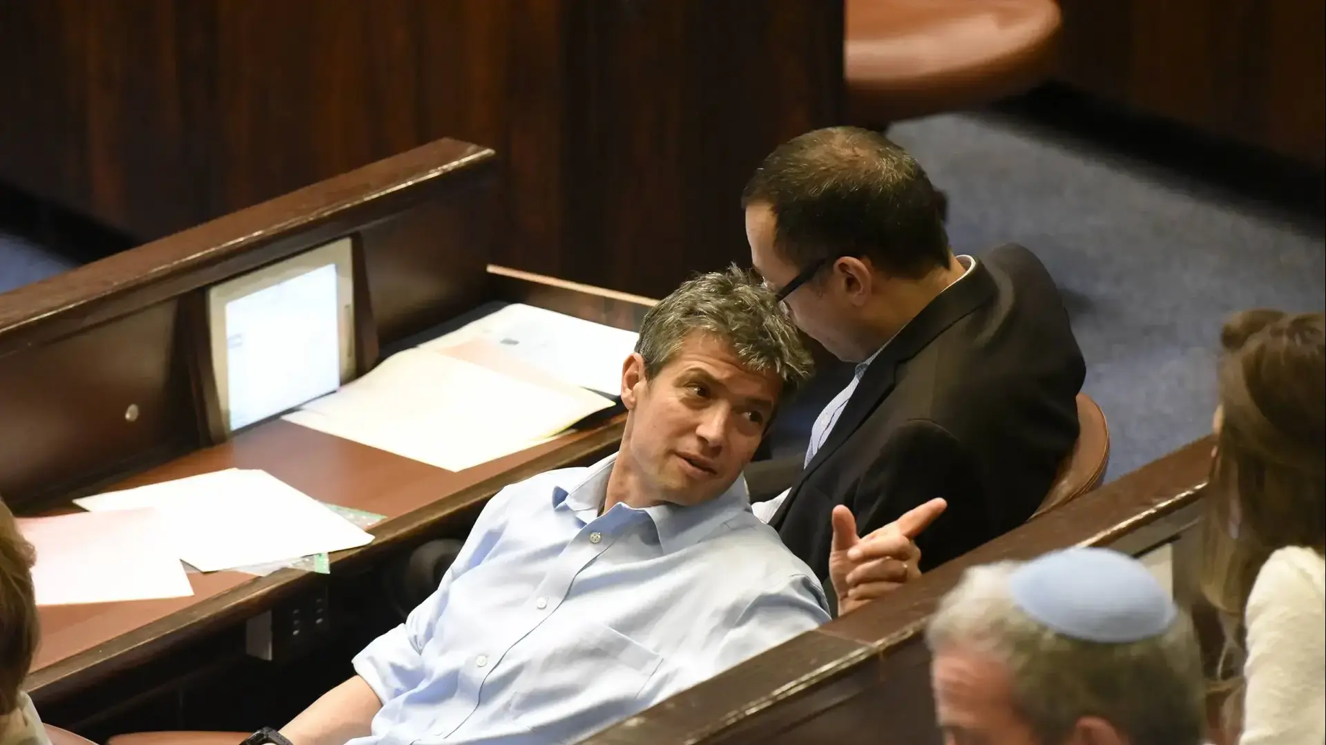 ח"כ יועז הנדל וצבי האוזר,מליאת הכנסת, 29 במאי 2019