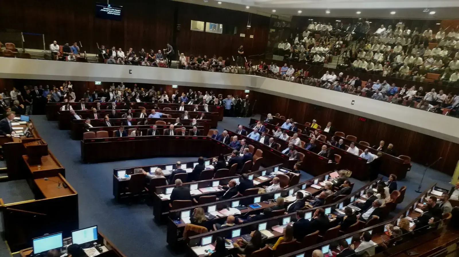 מליאת הכנסת ב-29 במאי 2019
