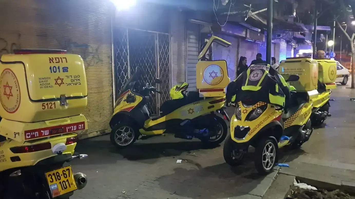 זירת הדקירה בנווה שאנן - 7 ביוני 2019