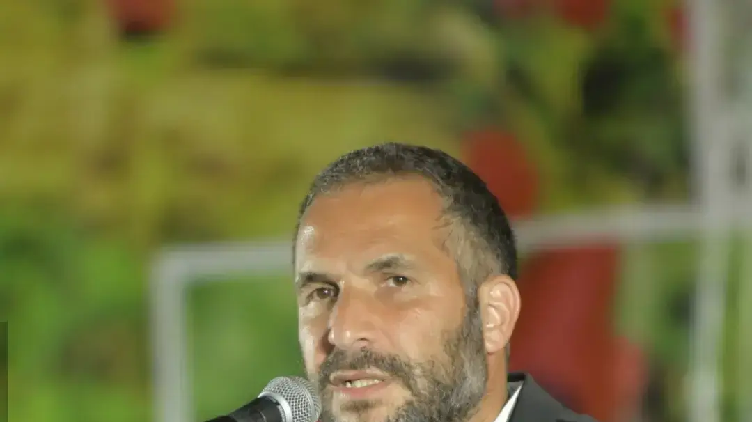 ראש עיריית טבריה רון קובי נואם. 21 ביוני 2019