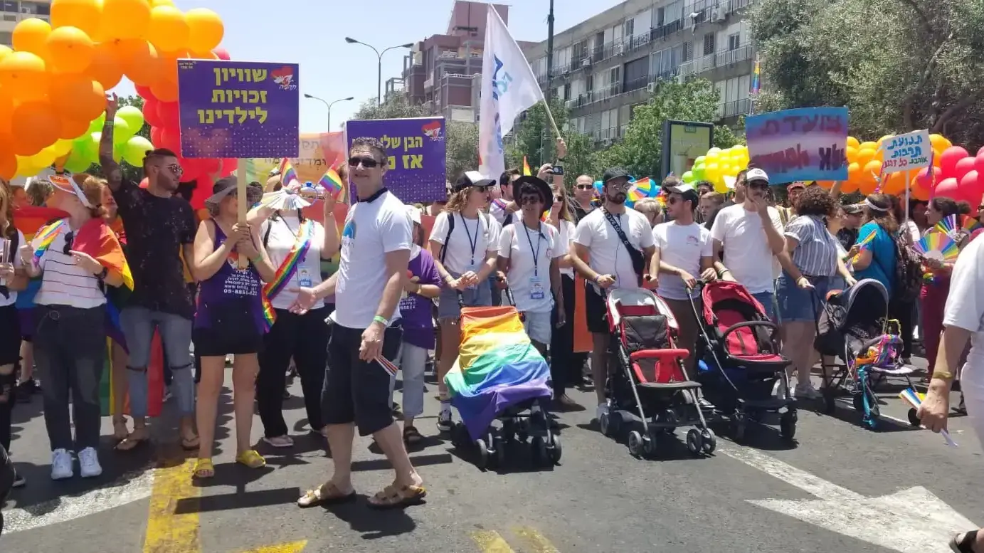 מצעד הגאווה בראשון לציון. צילום: גל עבהאל - גלרה צילום
