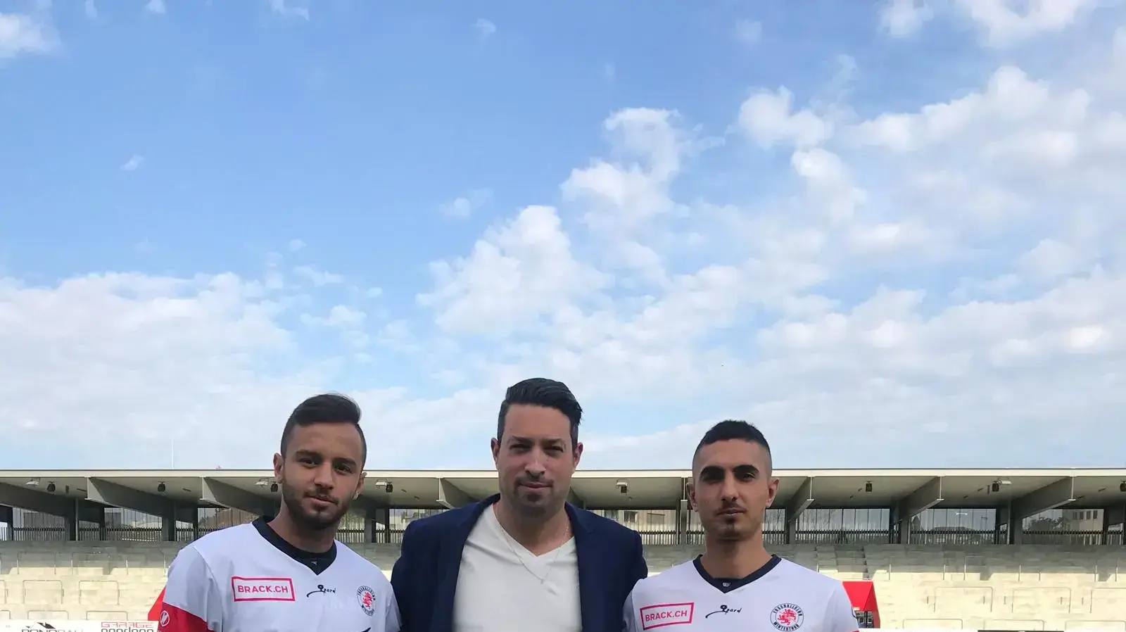 שחקני וינטרטור אנס מחאמיד, מוחמד בדארנה עם סוכן השחקנים אדם קידן