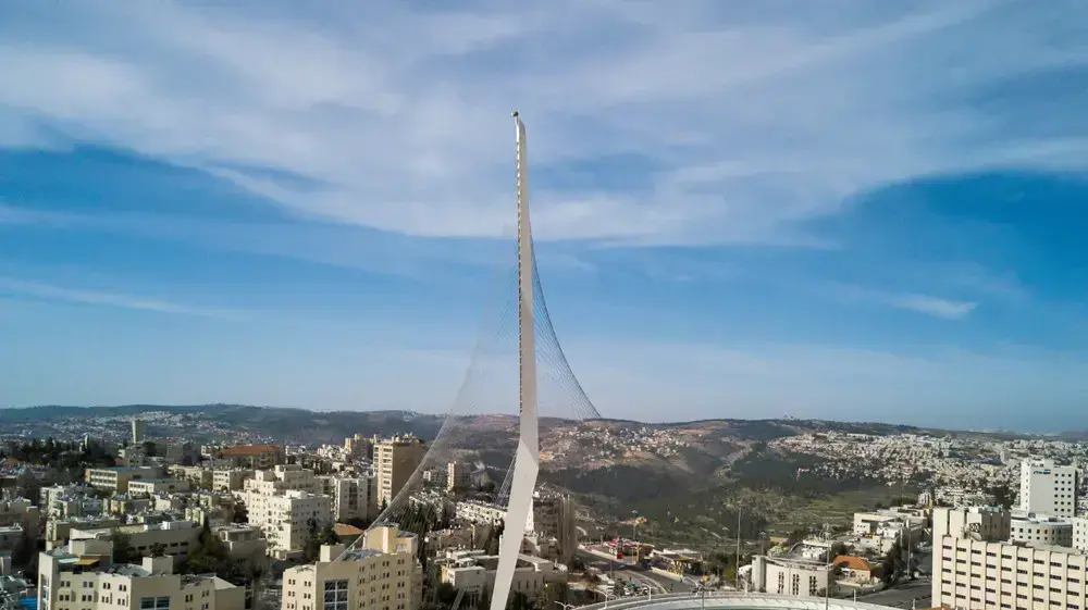 גשר המיתרים, ירושלים