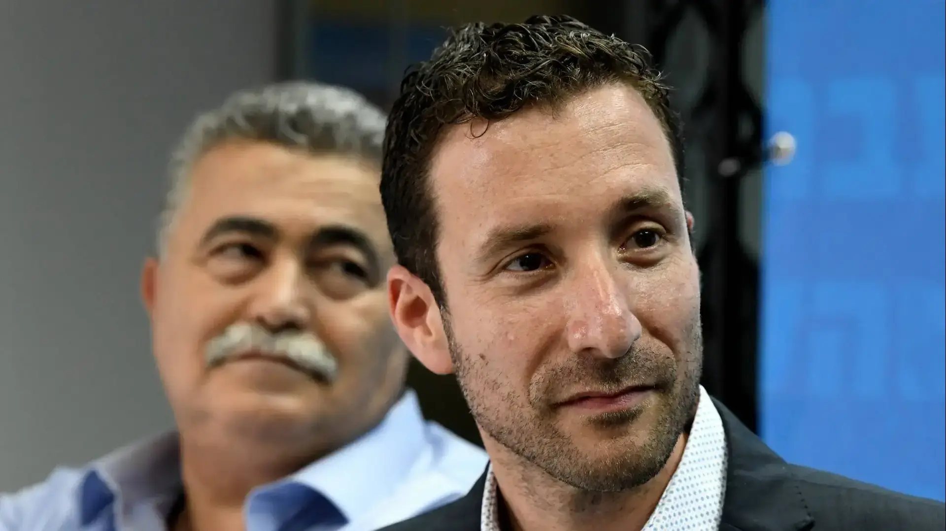 מפלגת העבודה בחירות 2019 מועד ב, עמיר פרץ   איציק שמולי ואורלי לוי, 28.07.2019