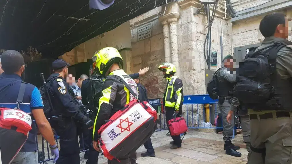 פיגוע דקירה בעיר העתיקה, ירושלים, 15.08.2019