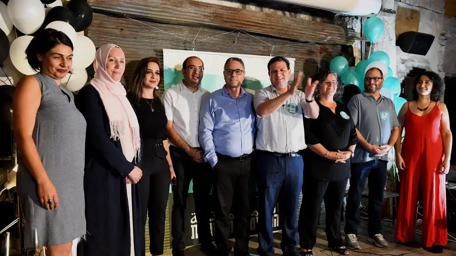 השקת קמפיין הרשימה המשותפת בתל אביב 20 באוגוסט 2019