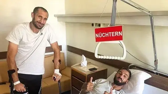 לאונרדו פאבולטי עם ג'ורג'ו קייליני