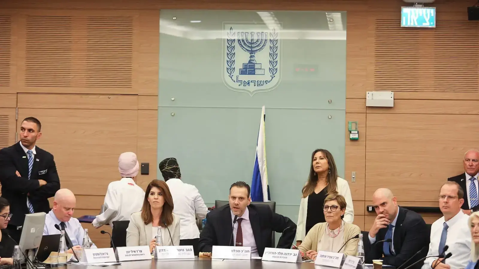 דיון בכנסת בנושא חוק המצלמות