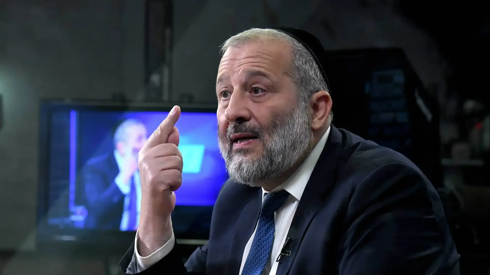 יו"ר ש"ס אריה דרעי בראיון לאולפן החדשות של וואלה, 11 בספטמבר 2019