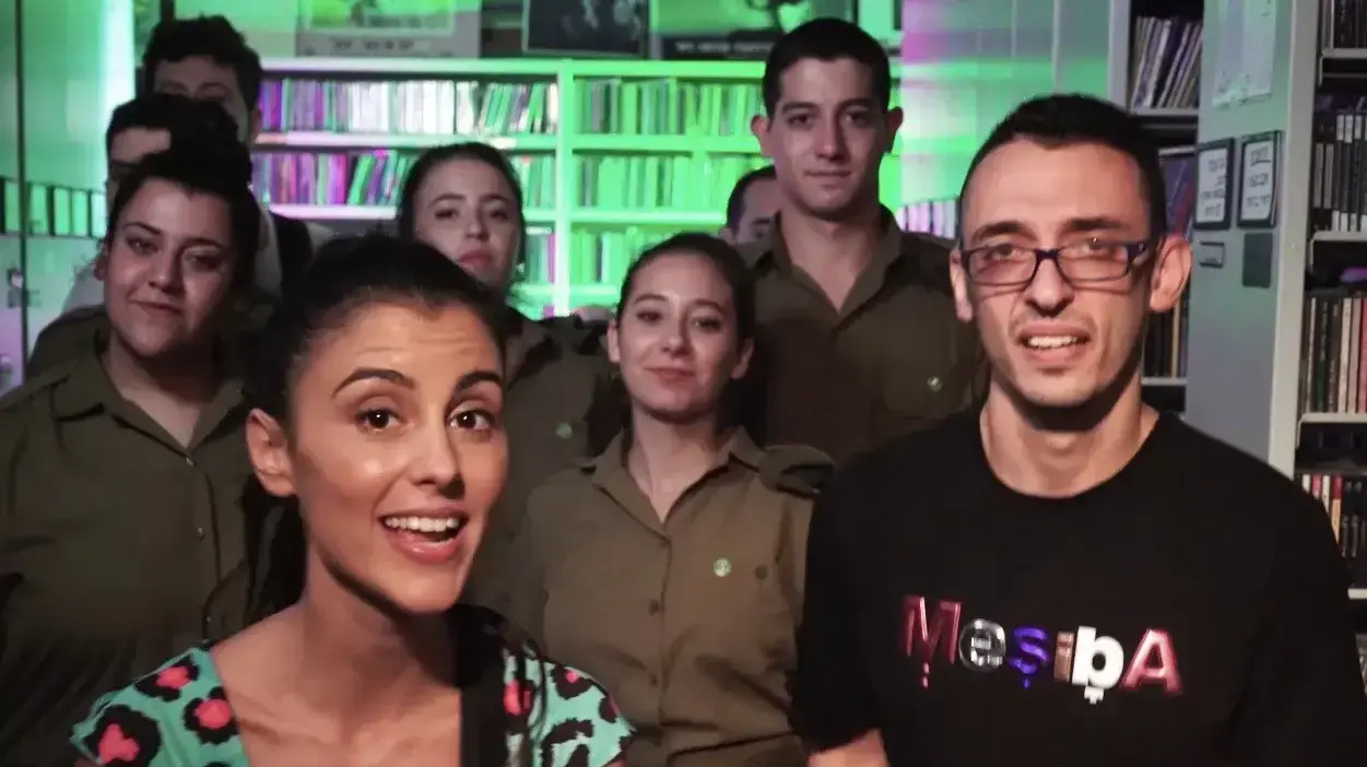 גלית וארתור משאפ לקראת המצעד הישראלי השנתי תשע"ט