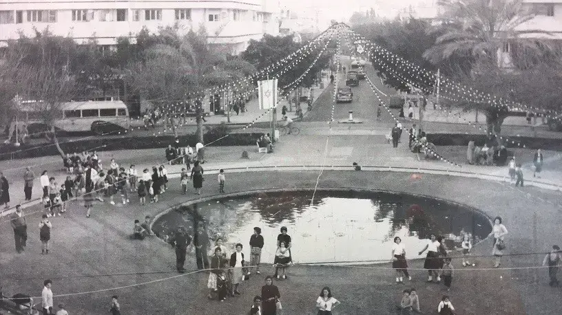 כיכר צינה דיזנגוף מתוך התערוכה באדיבות מרכז באוהאוס