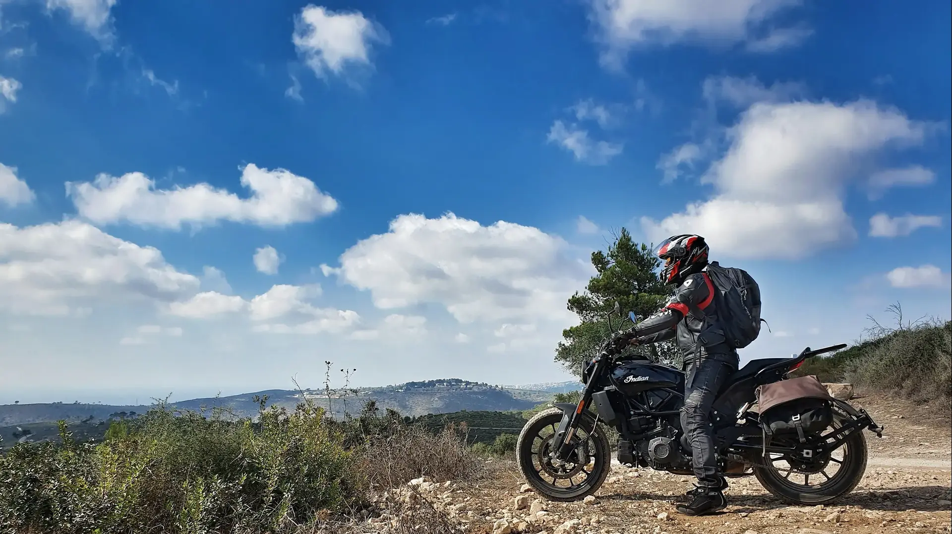 אינדיאן FTR1200 מבחן דרכים